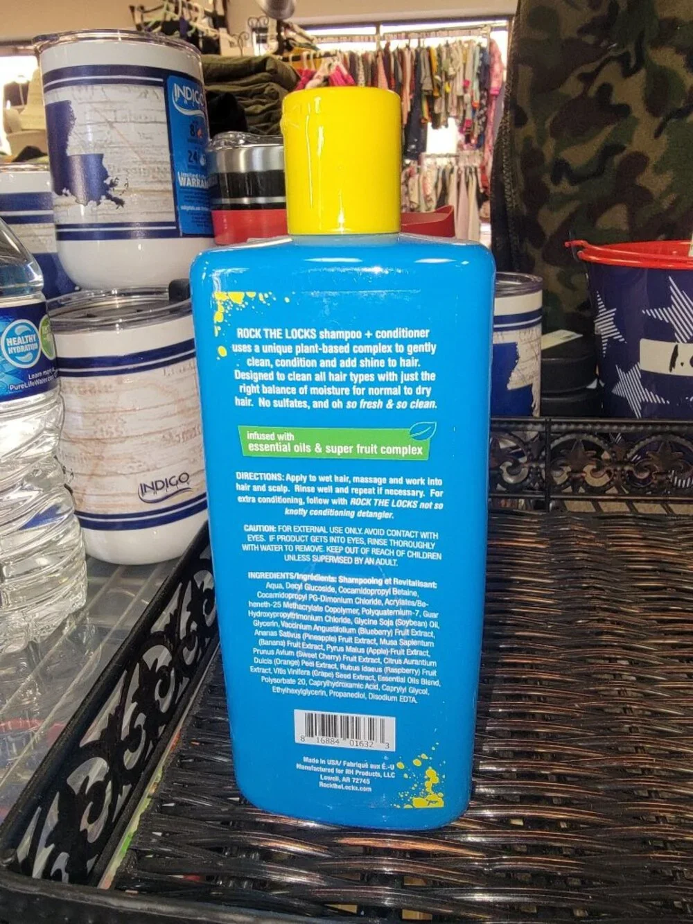 Set of 2 Rock The Locks So Fresh & So Clean Shampoo + Conditioner Blueberry Blas